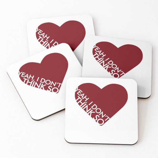 Item preview, "Yeah, I Don't Think So" Valentine's Day designed and sold by Waconia Design Co..