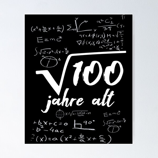 Item preview, Square root 100 = 10 years old - birthday designed and sold by AaaleXX.