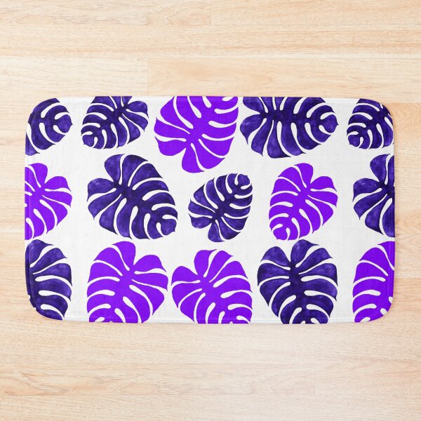 Item preview, Tropical Monstera Plant Leaves Blue designed and sold by airemestudio.