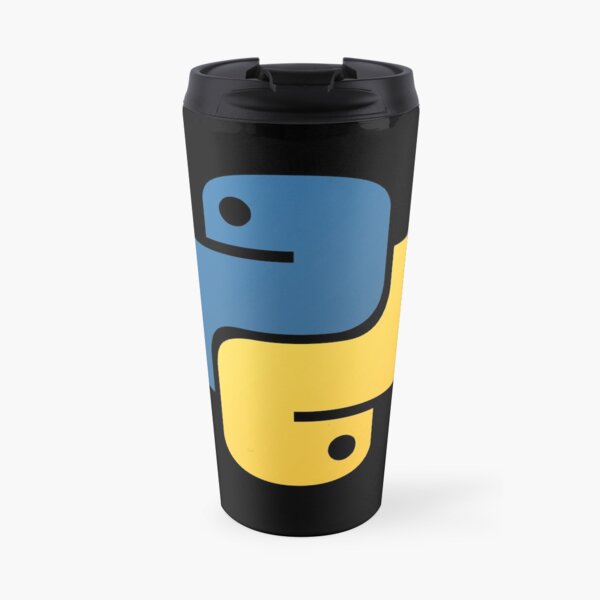 Official Python Logo Travel Mug