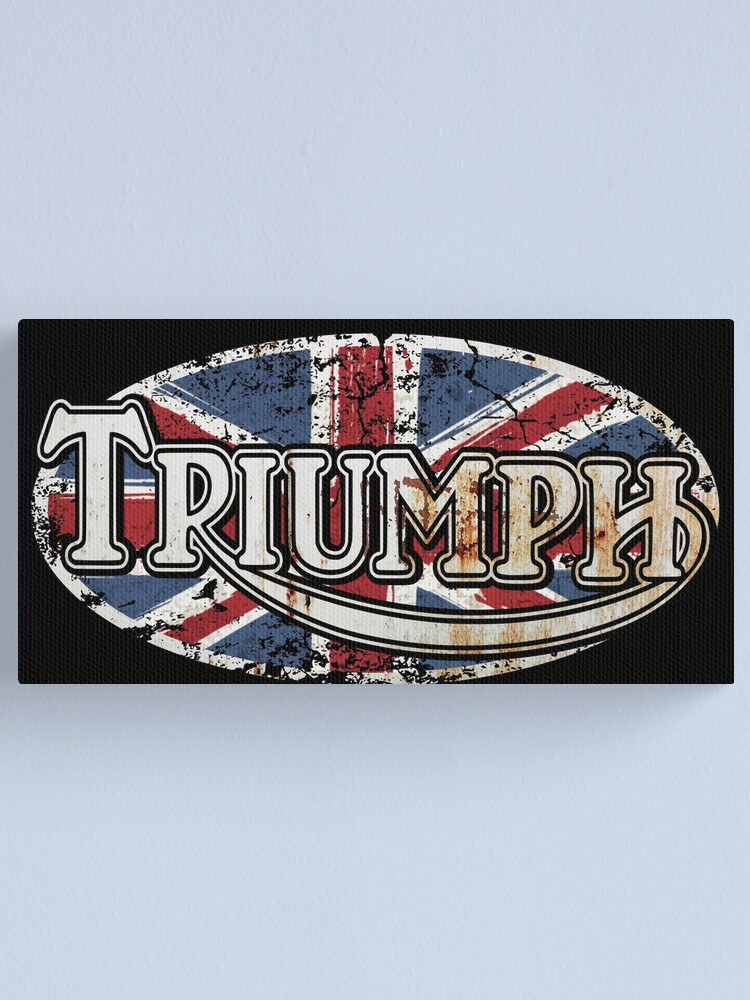 FREE Belt tank design UK biker motorbike NEW TRIUMPH MOTORCYCLE logo BUCKLE