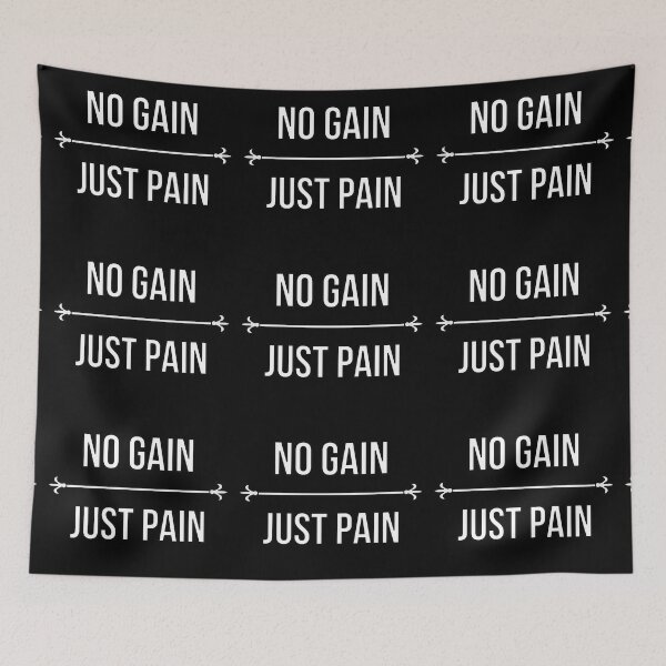 Item preview, No Gain Just Pain designed and sold by Green Corner.