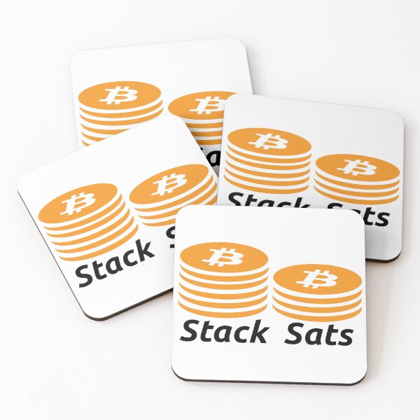 Item preview, Stack Sats Bitcoin Investor Crypto Sticker designed and sold by JackCurtis1991.