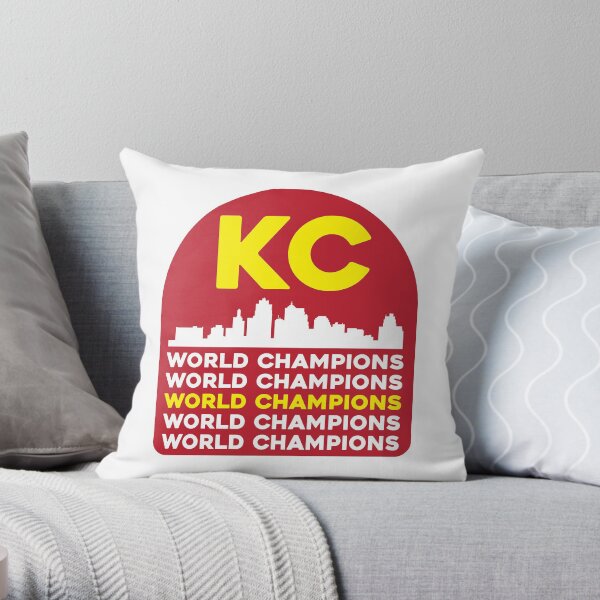 Kansas City Champions Throw Pillow