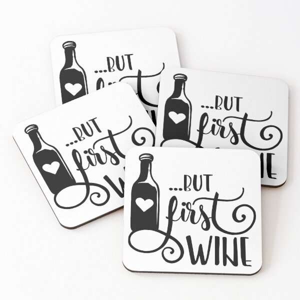Item preview, But first wine designed and sold by Inkwell grove.