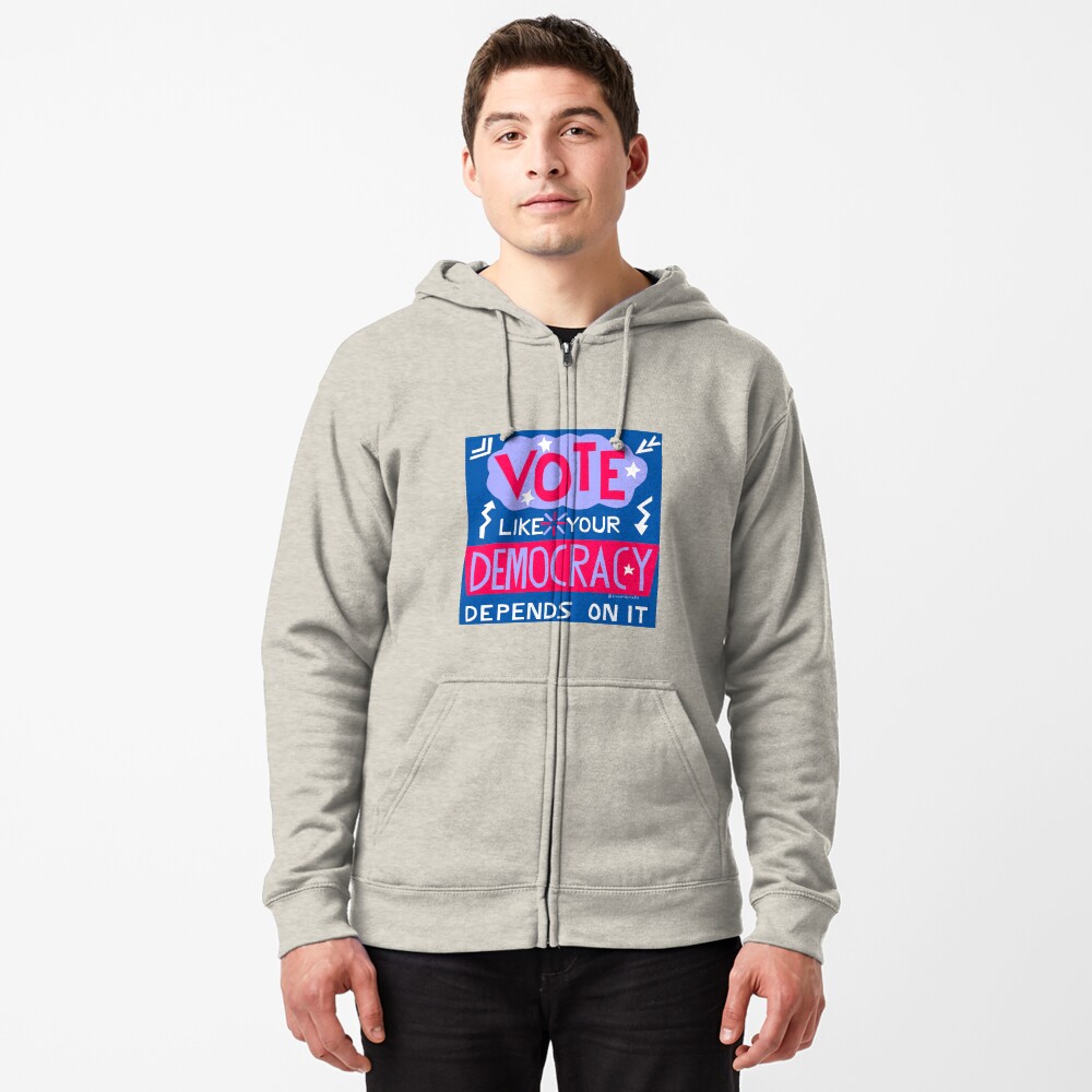 Item preview, Zipped Hoodie designed and sold by PlusOneCraft.
