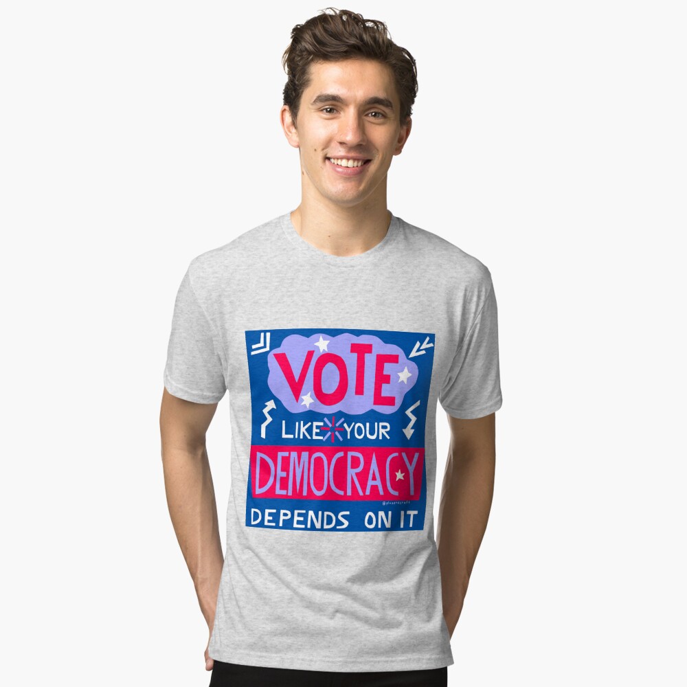 Item preview, Tri-blend T-Shirt designed and sold by PlusOneCraft.