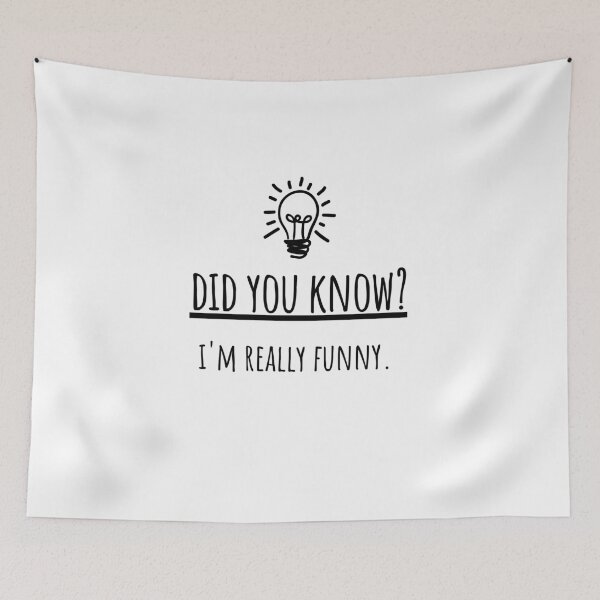Item preview, Fun Fact I'm Funny Joke Sarcasm Introvert Awkward Relax Cute Sarcastic Happy Inspirational Gift designed and sold by EpsilonEridani.