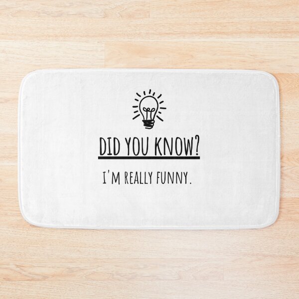 Item preview, Fun Fact I'm Funny Joke Sarcasm Introvert Awkward Relax Cute Sarcastic Happy Inspirational Gift designed and sold by EpsilonEridani.