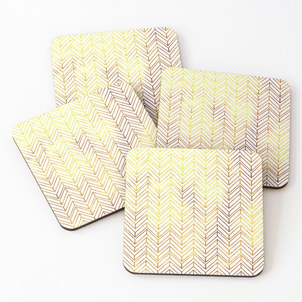 Item preview, Gold Chevron Pattern designed and sold by SamPickle.