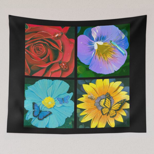 Item preview, Four Square Flowers designed and sold by Scott Westmoreland.