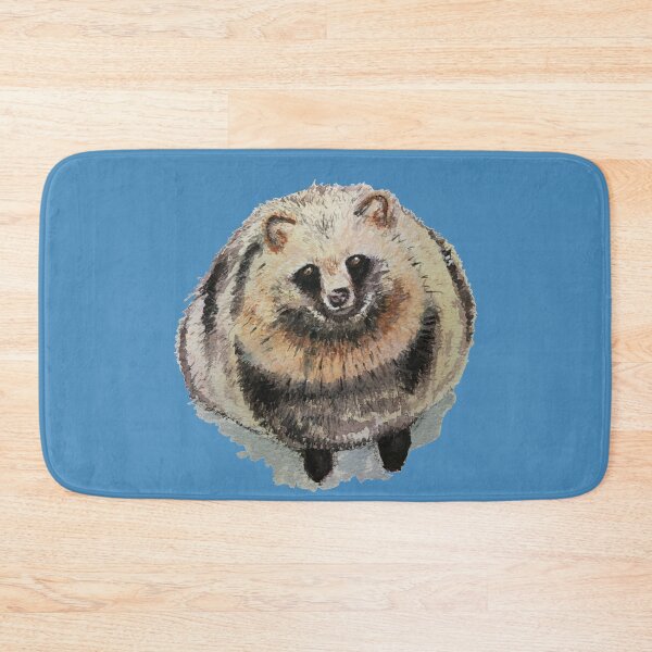 Item preview, Chubby and fluffy tanuki (raccoon dog) designed and sold by Tanuki-Time.