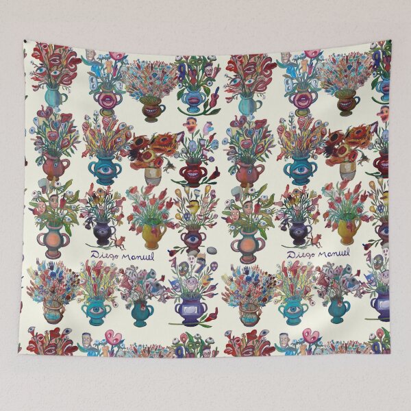 Item preview, Flowers flowers tapiz designed and sold by Diego Manuel Rodriguez.