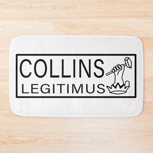 Aperçu de l'œuvre Autocollant d’étiquette Collins Legitimus Axe - Logo de hache antique Collins Axe créée et vendue par Wanderlust Designs.