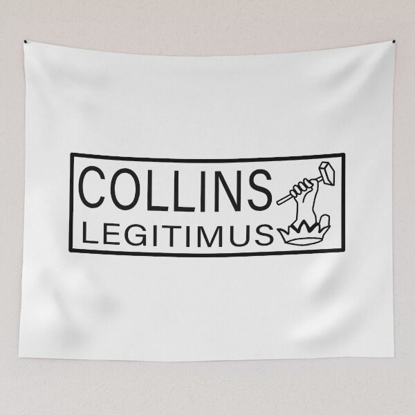 Item preview, Collins Legitimus Axe Label Sticker- Antique Axe logo Collins Axe designed and sold by Wanderlust Designs.