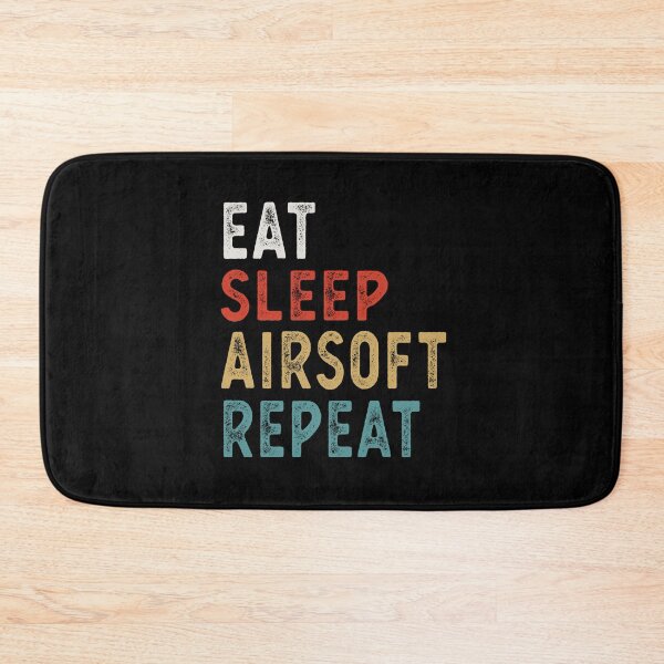 Item preview, Eat Sleep Airsoft Repeat Funny Airsoft Player Gift Idea designed and sold by NEMRYS.