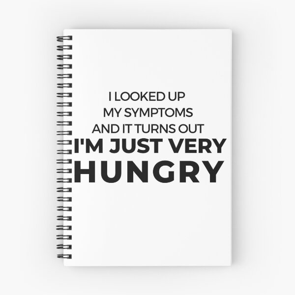 Item preview, Symptoms Hungry Foodie Pizza Cute Funny Gift Sarcastic Happy Fun Introvert Awkward Geek Hipster Silly Inspirational Motivational Birthday Present designed and sold by EpsilonEridani.