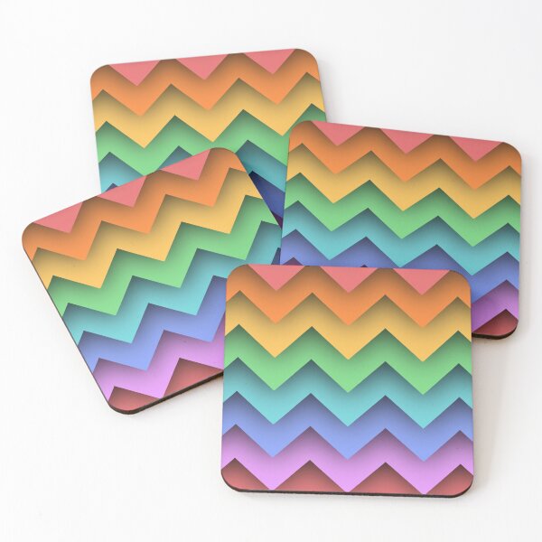 Item preview, Rainbow Zig zags designed and sold by KxtPicture.
