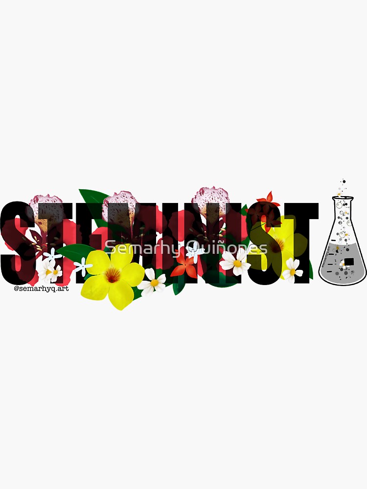 Thumbnail 3 of 3, Sticker, STEMinist 2 designed and sold by semarhy.
