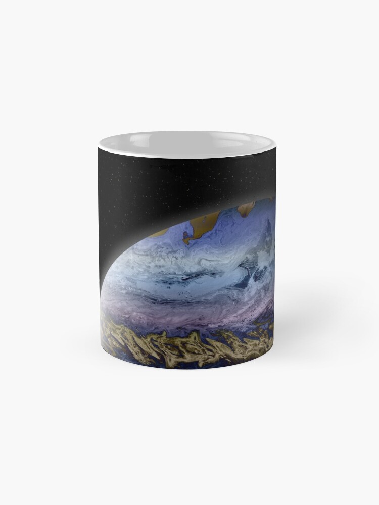 Alternate view of Planet Theta: Outer Space Art Mug