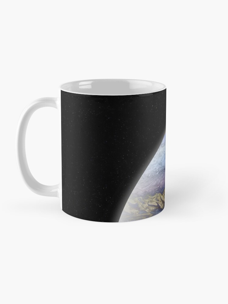 Alternate view of Planet Theta: Outer Space Art Mug