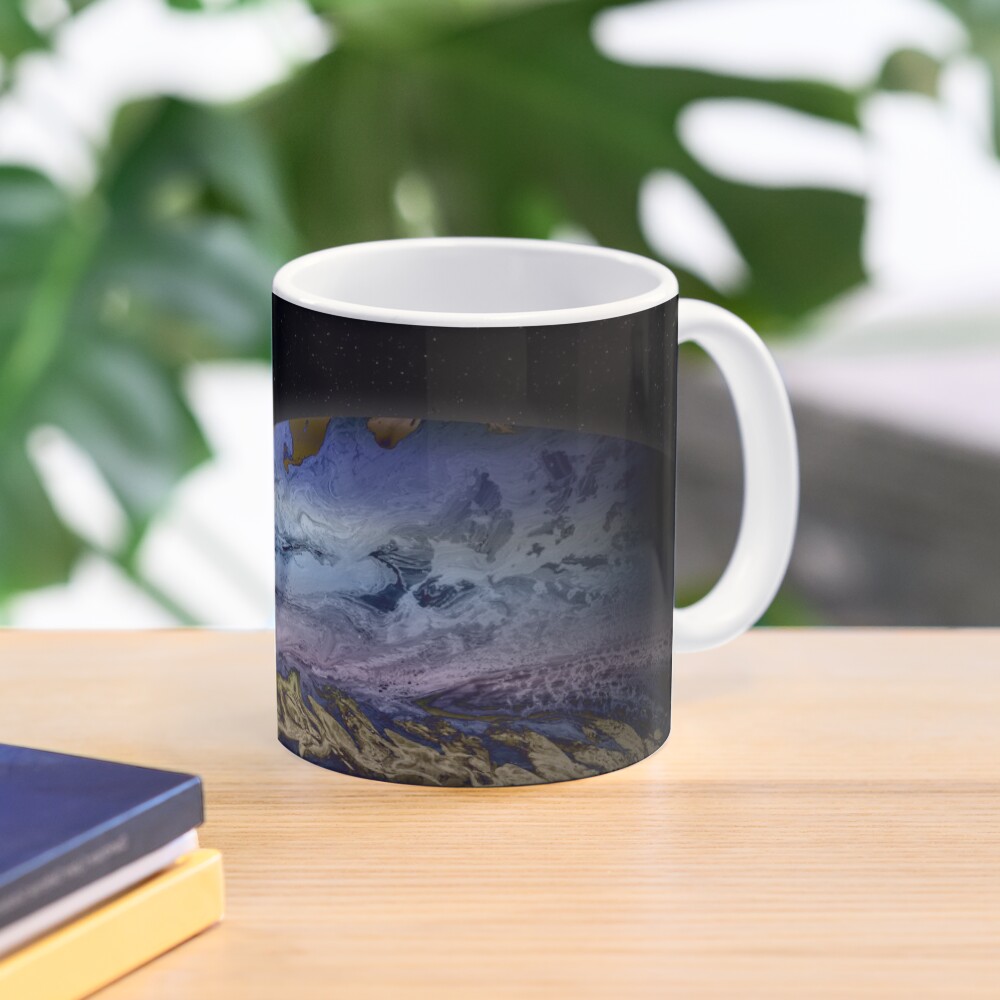 Planet Theta: Outer Space Art Mug
