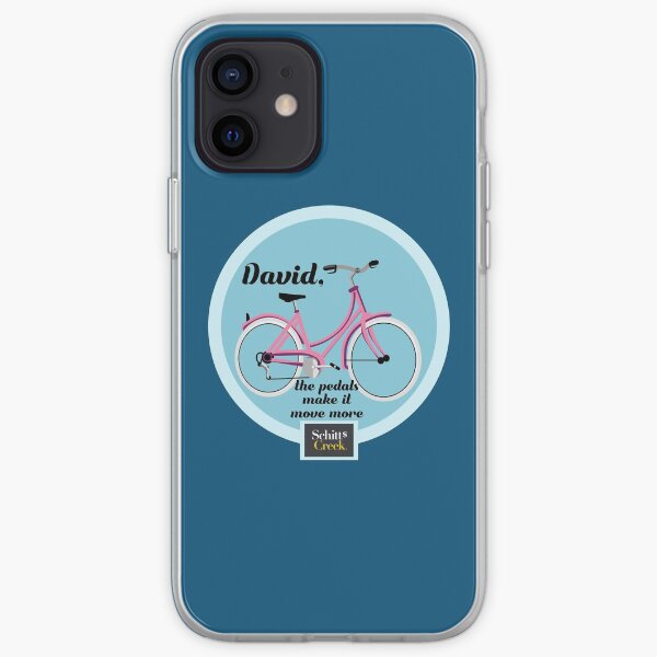 Schitt's Creek David's Pink Bike iPhone Soft Case