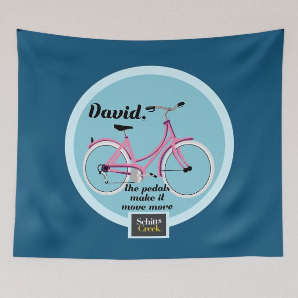 Item preview, Schitt's Creek David's Pink Bike designed and sold by LICENSEDLEGIT.