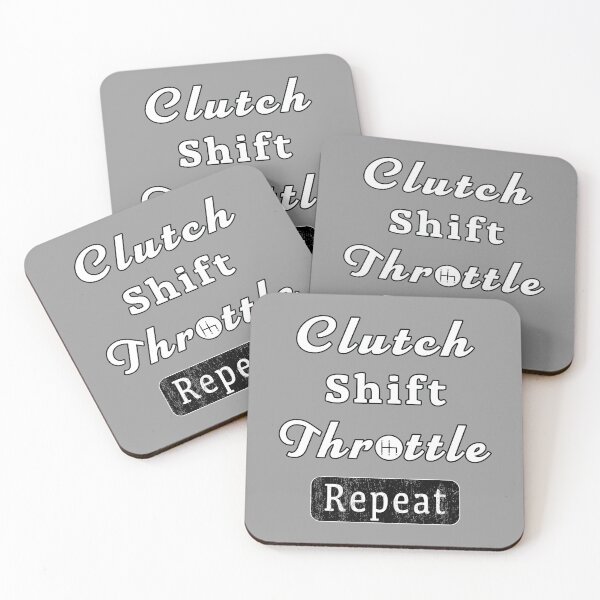 Item preview, Clutch Shift Throttle Muscle Car Race Mechanic Men. designed and sold by MAXXEXCHANGE.