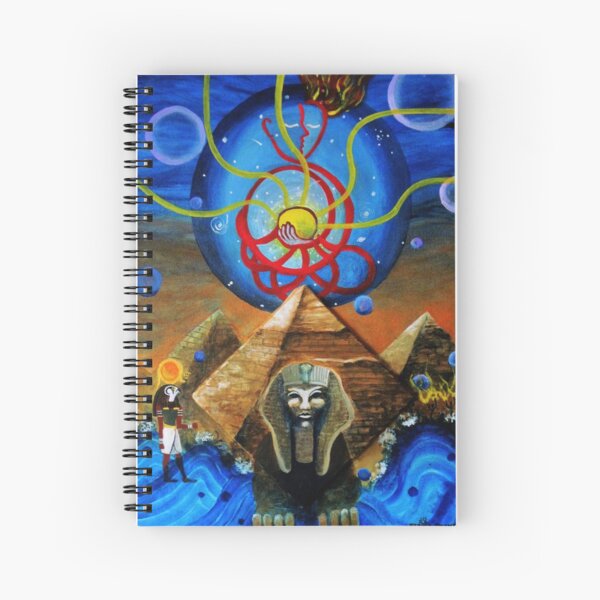 Ahau and Ra Spiral Notebook