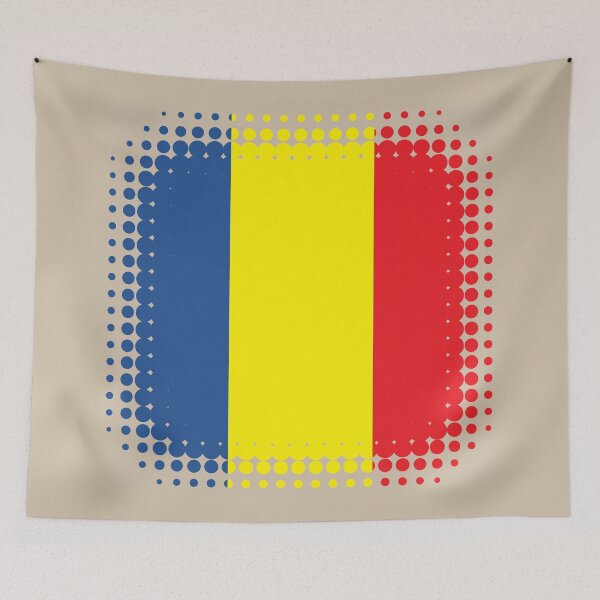 Item preview, Flag of Romania - Retro designed and sold by pixelinga.