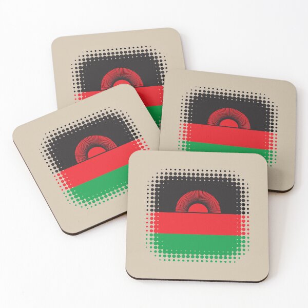 Item preview, Flag of Malawi - Retro designed and sold by pixelinga.