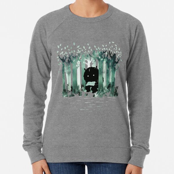A Quiet Spot in Green Lightweight Sweatshirt