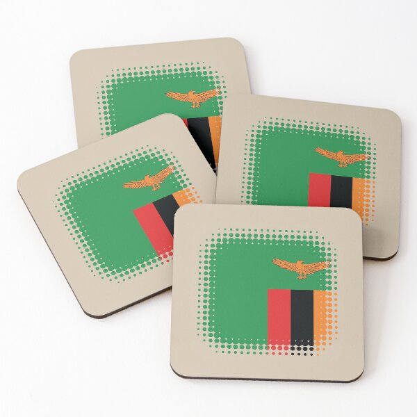 Item preview, Flag of Zambia - Retro designed and sold by pixelinga.
