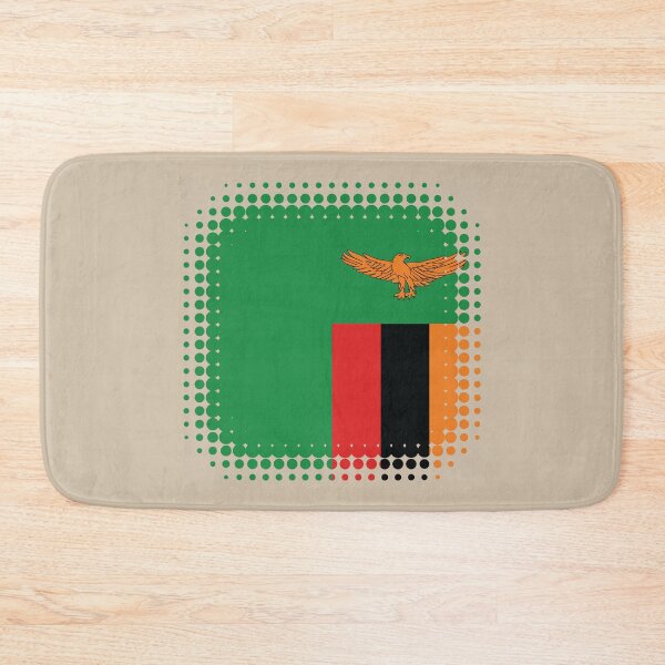 Item preview, Flag of Zambia - Retro designed and sold by pixelinga.