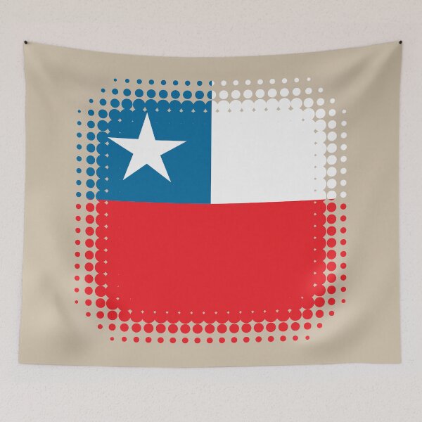 Item preview, Flag of Chile - Retro designed and sold by pixelinga.