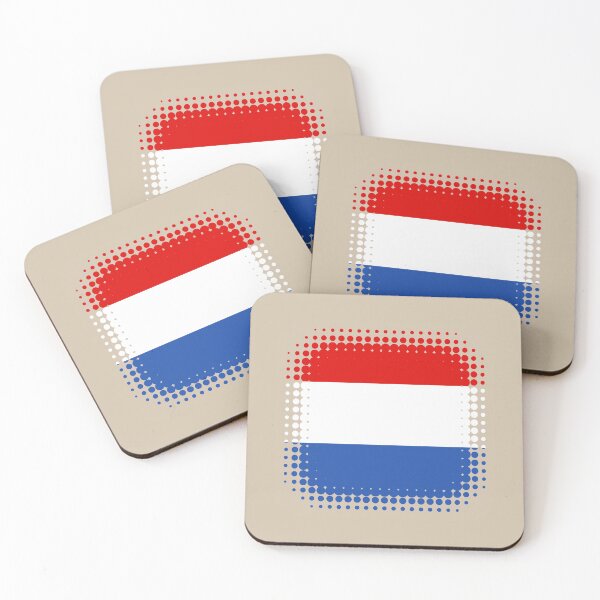 Item preview, Flag of Netherlands - Retro designed and sold by pixelinga.