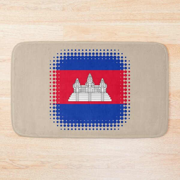 Item preview, Flag of Cambodia - Retro designed and sold by pixelinga.