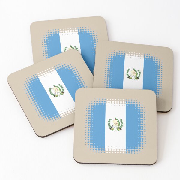 Item preview, Flag of Guatemala - Retro designed and sold by pixelinga.