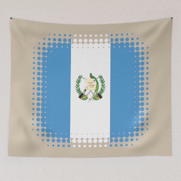 Item preview, Flag of Guatemala - Retro designed and sold by pixelinga.