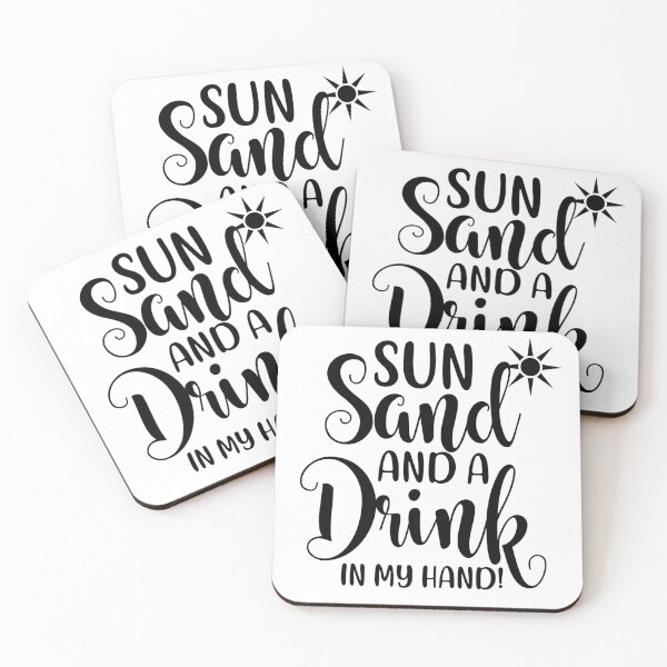 Item preview, Sun, Sand and a Drink in my Hand designed and sold by shakeoutfitters.