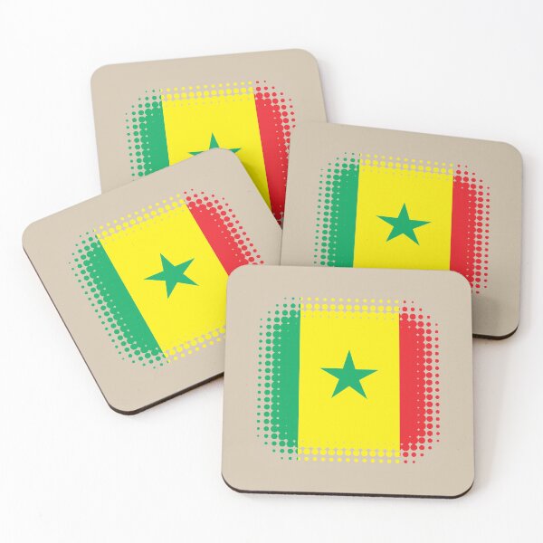 Item preview, Flag of Senegal - Retro designed and sold by pixelinga.