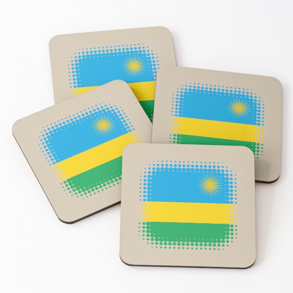 Item preview, Flag of Rwanda - Retro designed and sold by pixelinga.