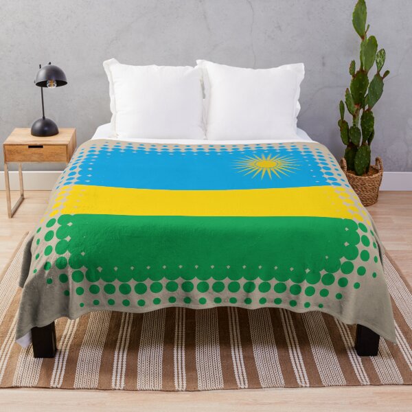 Item preview, Flag of Rwanda - Retro designed and sold by pixelinga.
