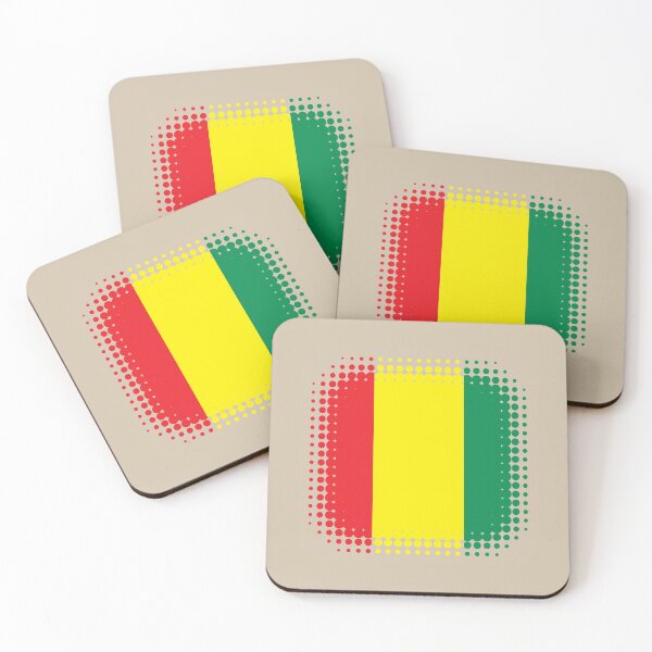 Item preview, Flag of Guinea - Retro designed and sold by pixelinga.