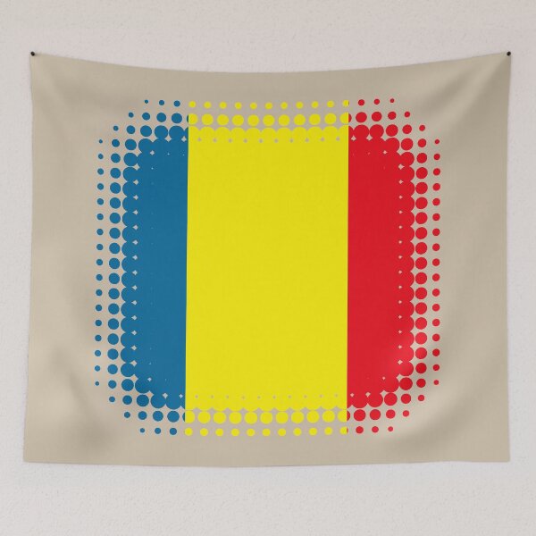 Item preview, Flag of Chad - Retro designed and sold by pixelinga.