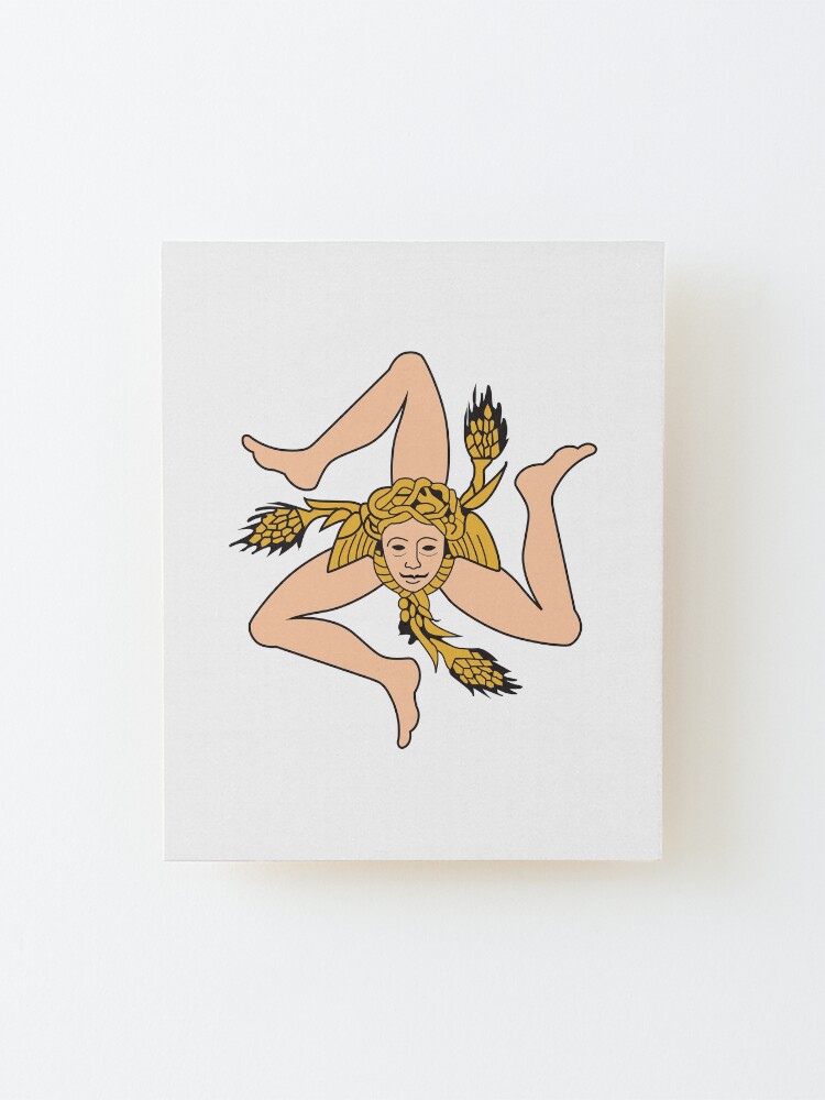 Alternate view of Sicily Mounted Print