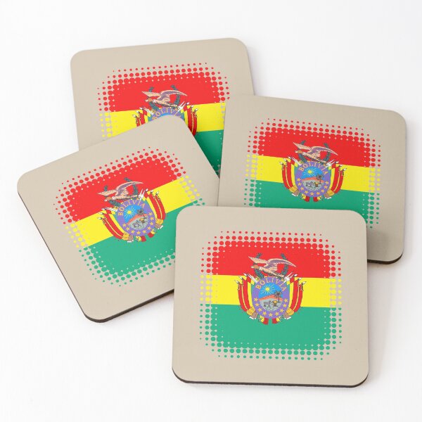 Item preview, Flag of Bolivia - Retro designed and sold by pixelinga.