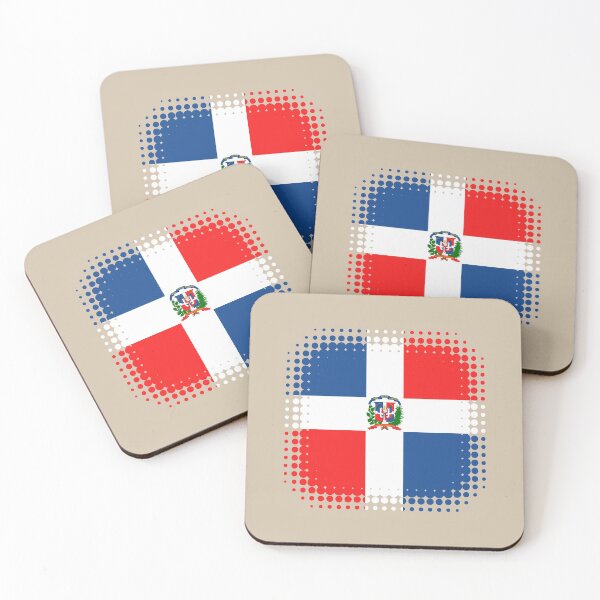 Item preview, Flag of Dominican Republic - Retro designed and sold by pixelinga.