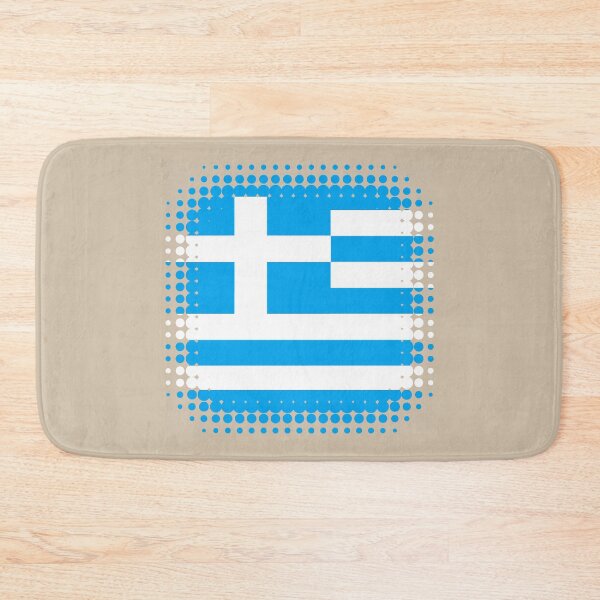 Item preview, Flag of Greece - Retro designed and sold by pixelinga.